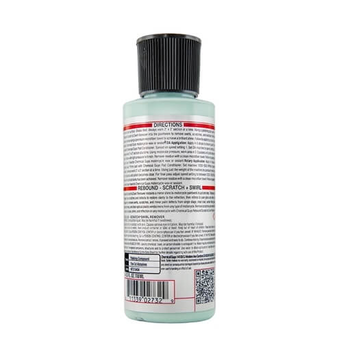 CHEMICAL GUYS REBOUND SCRATCH AND SWIRL REMOVER 118ML