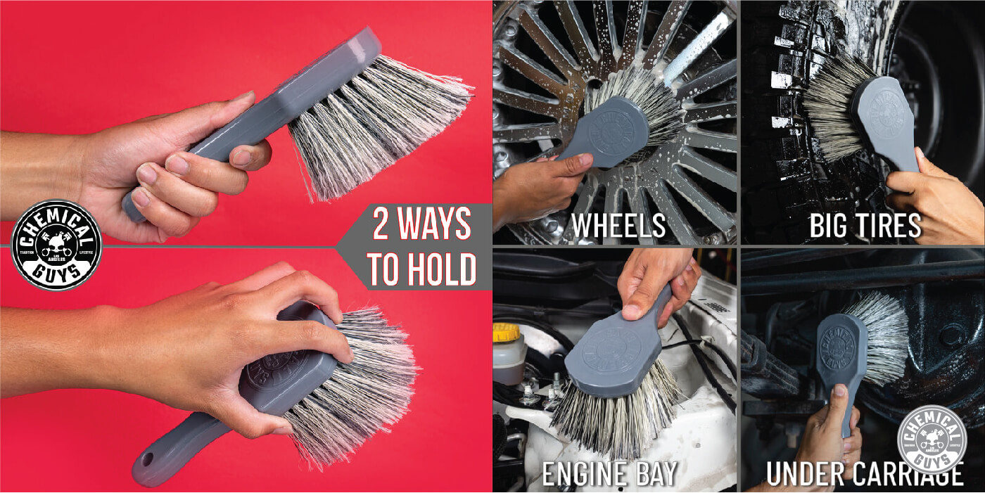 Wheel Works Medium Duty Wheel & Body Brush – detaildegree